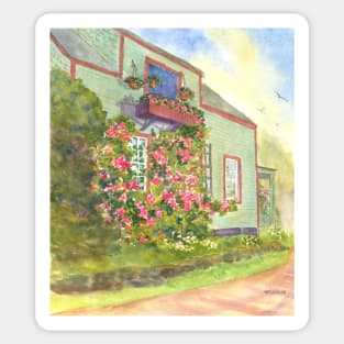 Corina Monhegan Island Maine grocery store Sticker